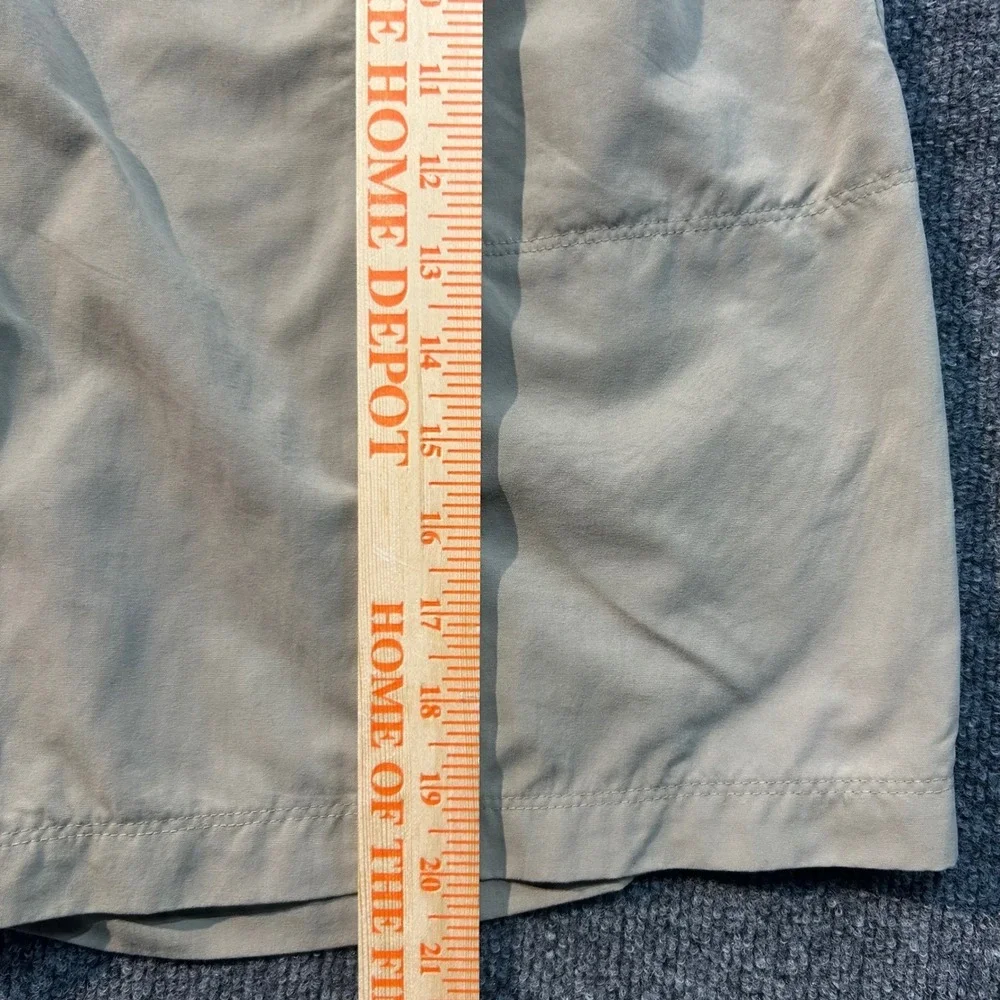 Merrell Mens XXL Opti-Wick Hiking Shorts Khaki Tan UPF 50+ Belted Cargo Outdoor
